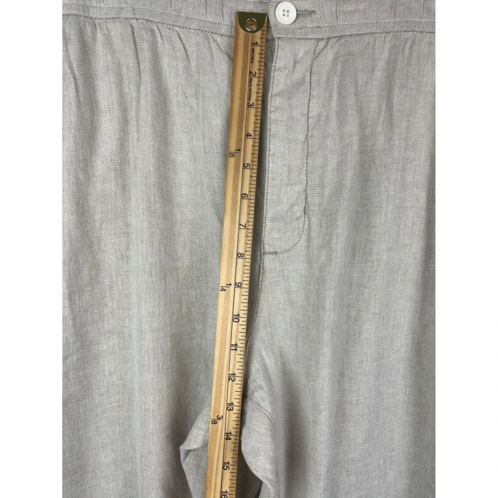 Tommy Bahama Linen Pull on Pant Men's 2XLT Stone Khaki New Beach Coast